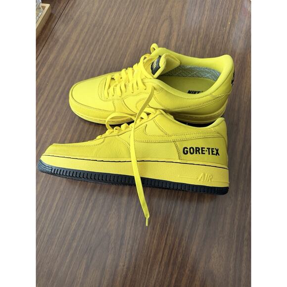 Nike Air Force 1 GORE-TEX Dynamic Yellow CK2630-701 Low Top Water Resistant